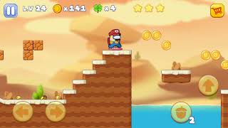 MONGA (unlocked) Super Bobby's World Run Game [Classic Run Game] / Part #2 screenshot 2