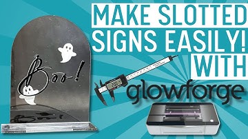 Maak moeiteloos verbluffende, gesleufde acrylborden met Glowforge!