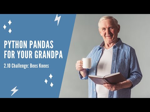 Python Pandas For Your Grandpa - 2.10 Challenge: Bees Knees