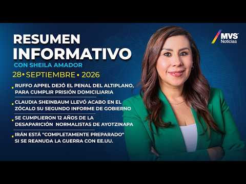 Ruffo Appel leaves prison, 12 years since Ayotzinapa and Sheinbaum's report | MVS Noticias