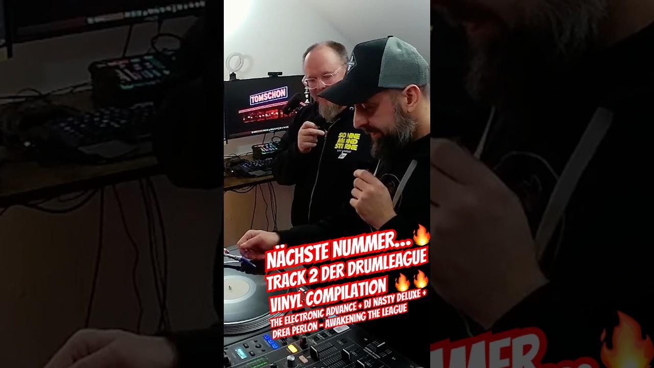 Unboxing und Probehören der DrumLeague Vinyl Testpressung Teil 3!