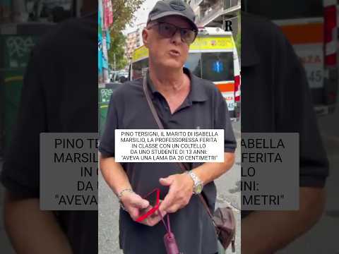 Video Il marito della docente accoltellata: Il ragazzo doveva recuperare un debito proprio oggi