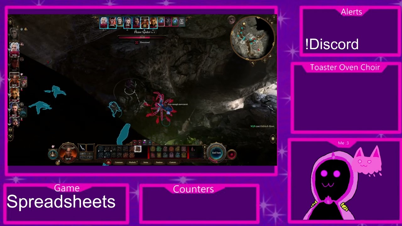 Baldur's Gate 3: Phalion is Phinally done in the underdark
