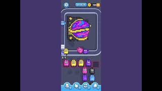 pixel flow level 39 gameplay Solution walkthrough