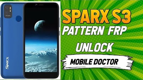 Sparx S3 pattern Frp Unlock. Google account bypass with cm2 box.
