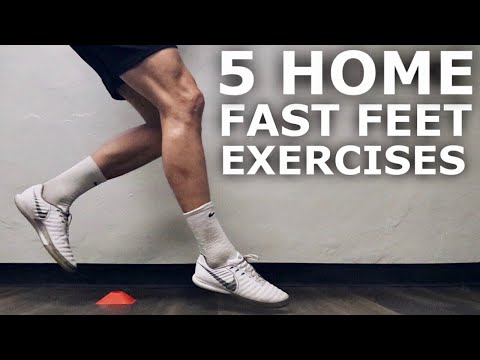 5 Fast Feet Exercises To Improve Foot Speed | Home Fast Feet & Coordination Training Session