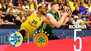 Maccabi backcourt makes the difference! | Round 5, Highlights | Turkish Airlines EuroLeague