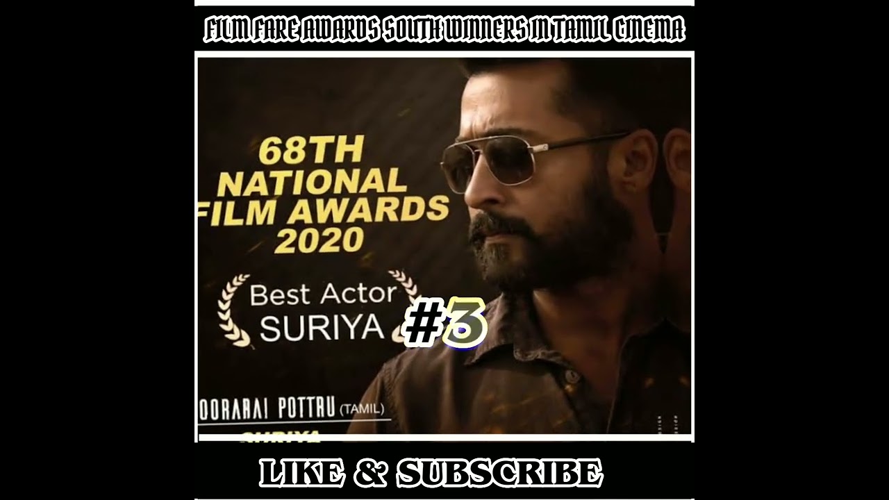 🤯FILM FARE AWARDS SOUTH WINNERS🏆 IN TAMIL CINEMA ⁉️|| T3F || ••• 