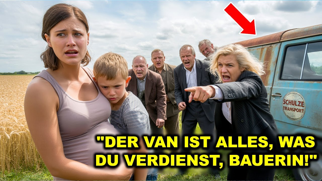 Schwiegereltern lachten, als sie ihr den rostigen Van vererbten–ohne zu wissen, dass er aus Gold war