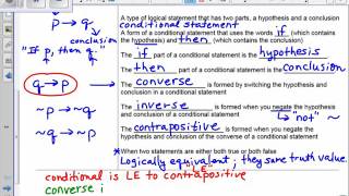Lessons 1 and 2 Reasoning and Conditional Statements 2 1 and 2 2