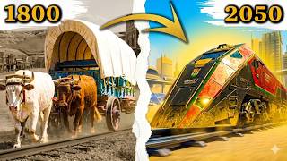 South African Train Evolution 1800s–2050   From Ox Wagons to Electric Locomotives!