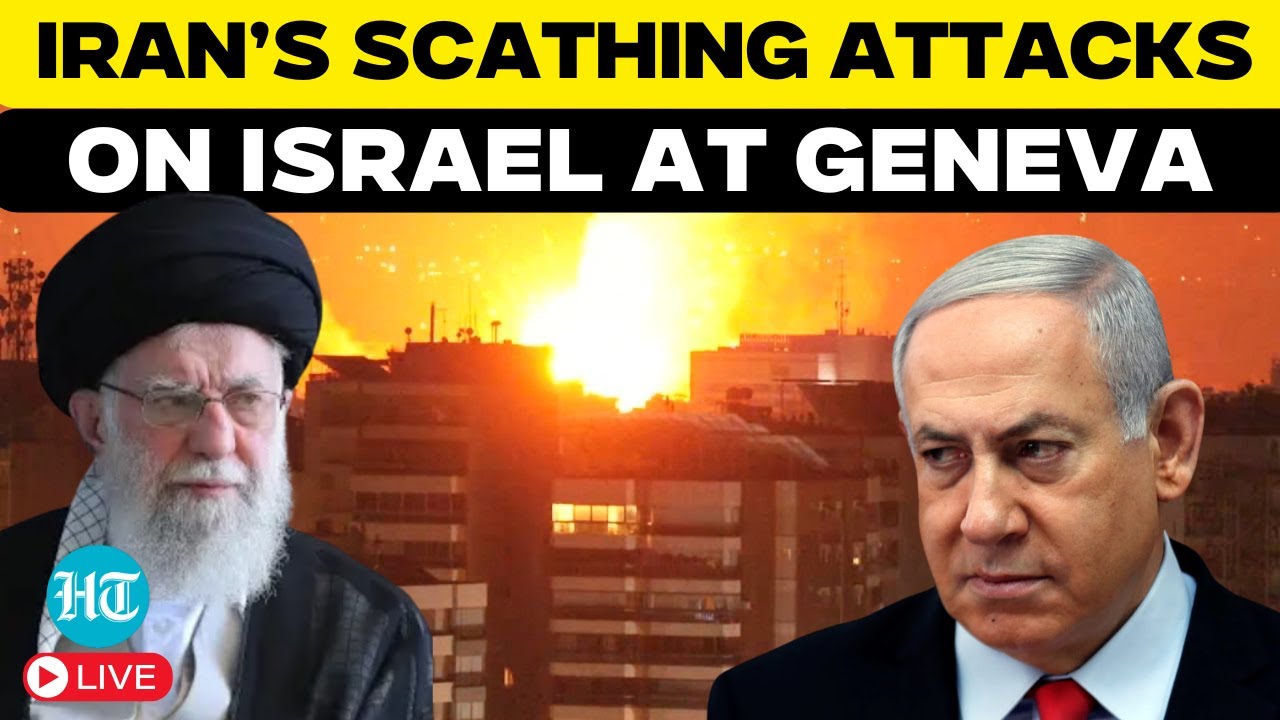 Iran Israel Conflict Live | Iran’s ambassador to the UN in Geneva holds press conference
