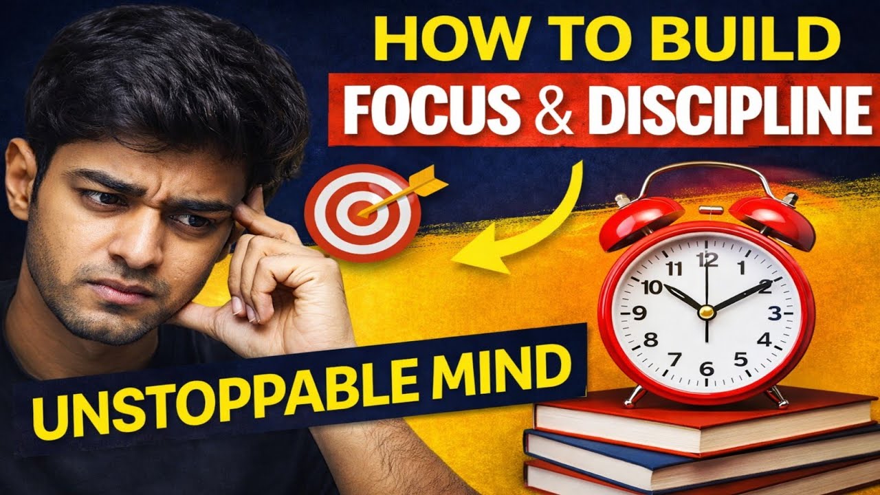 How to Build Focus and Discipline: 5 Habits for a Sharp Mind
