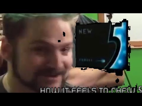 How it feels to chew 5 tables