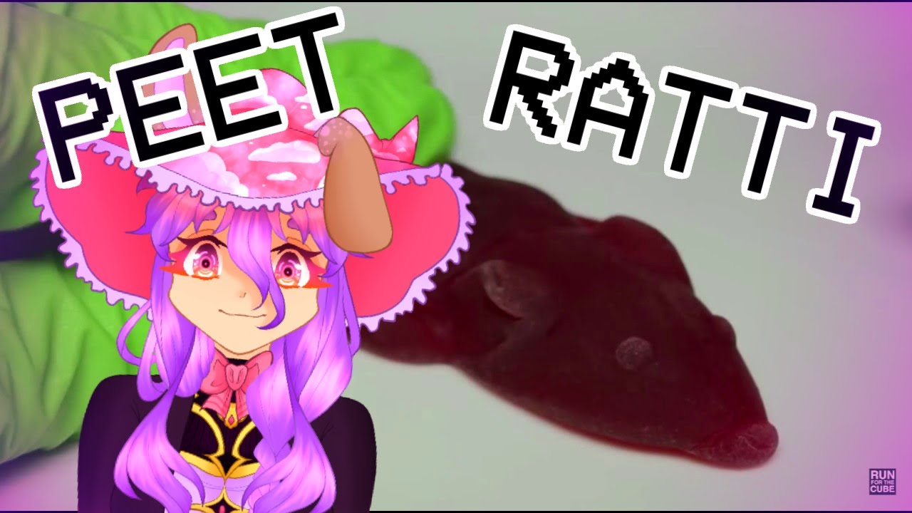Lune ENVTuber Reacts to Jelly Belly Pet Rat Gummi Candy YouTube