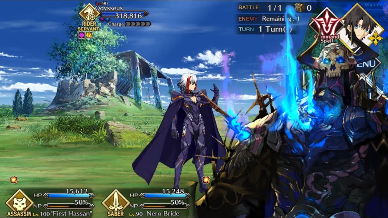 [FGO NA]  CBC 2022 CQ 3T ft: King Hassan