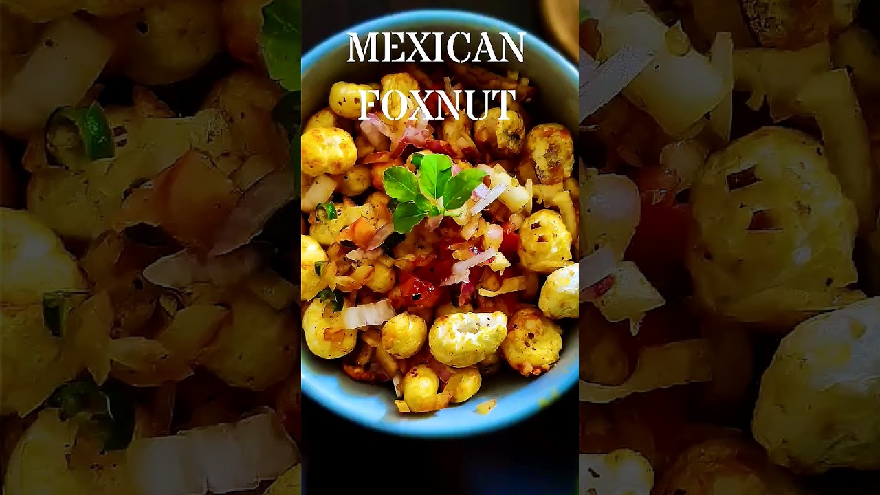 Mexican foxnut quick starter recipe 