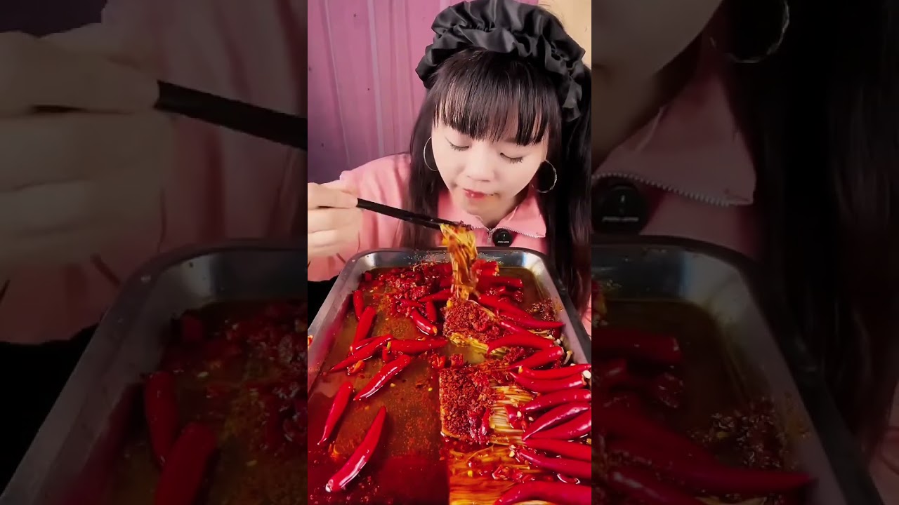 #Delicious food#Xiao Mi La#clear your plate campaign#Spicy Enoki mushrooms