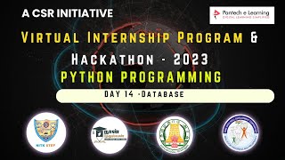 Day14 - TNSDC - Naan Mudhalvan - Virtual Internship - Python