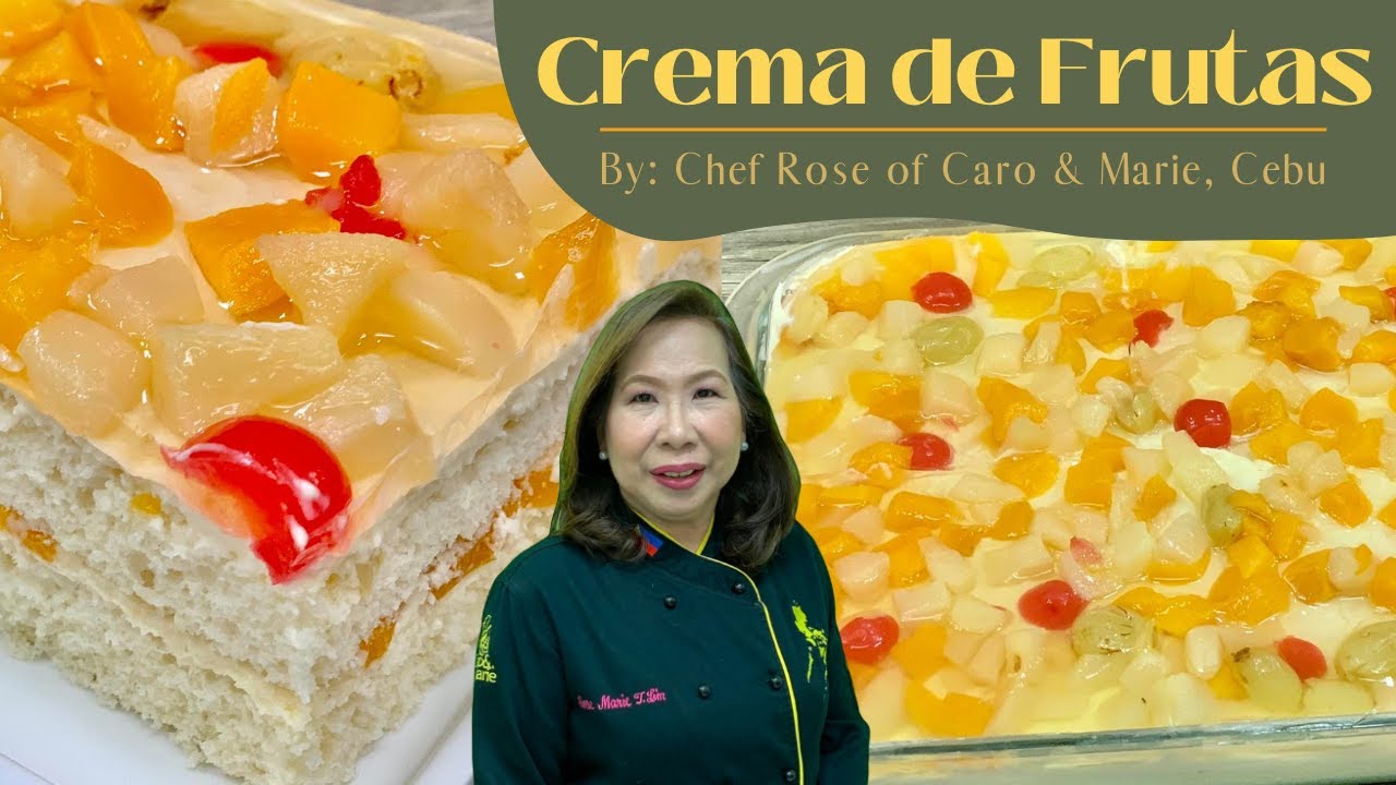 Фруктовый крем