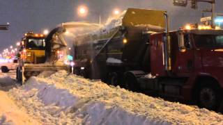 Déneigement Boulevard Wilfrid Hamel
