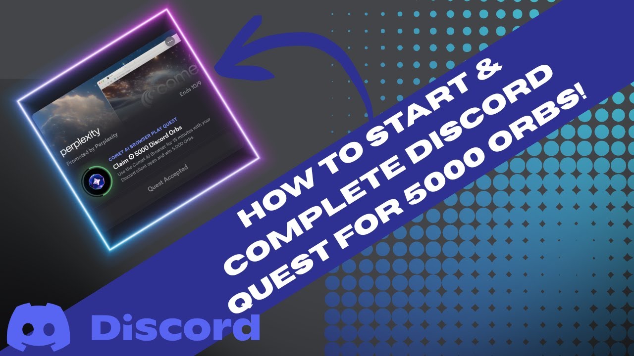 How to Complete Discord Perplexity Quest (Comet AI Browser) - YouTube