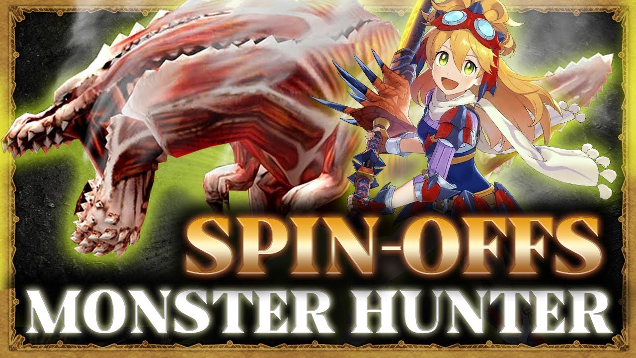 MONSTER HUNTER fuera de la saga principal - Todos sus SPIN-OFFs
