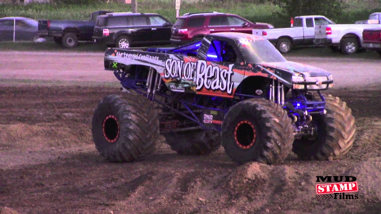 Monster Trucks Freestyle at Fowlerville Fairgrounds YouTube