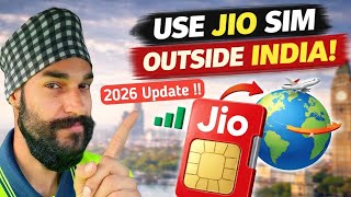 How to Use Jio SIM Outside India [ 2026 Update ] 🌟