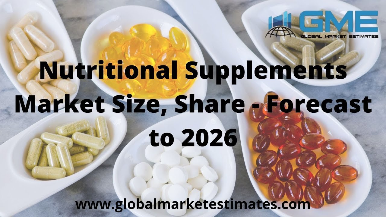 Nutritional Supplements Market Size, Share - Forecast to 2026