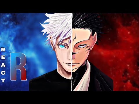 JUJUTSU KAISEN REAGINDO AO RAP DE GOJO VS SUKUNA 🦋RAFA GIRL🦋 || TIME DO GOJO || KAITO || *GC*