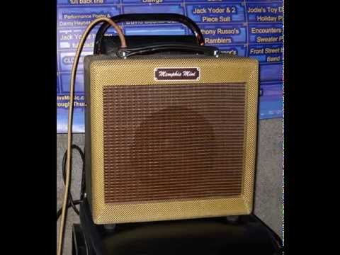 Memphis Mini Amp studio recording