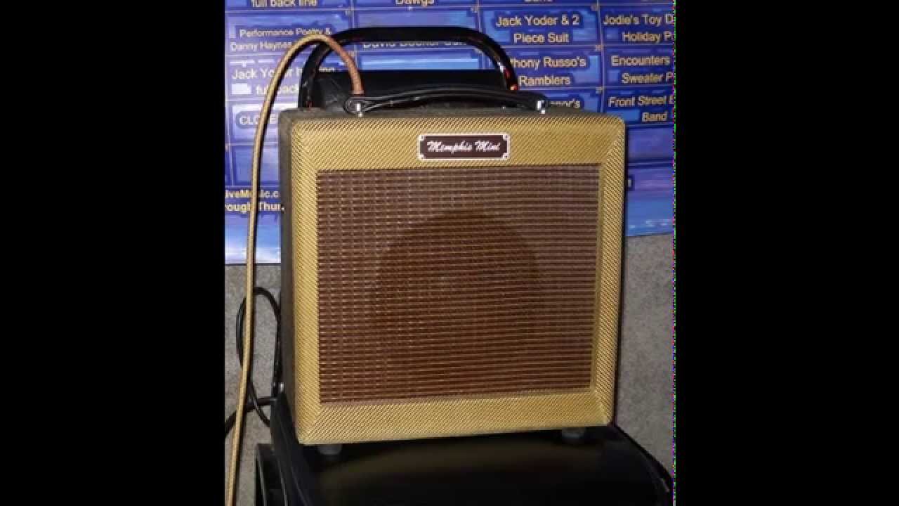 Memphis Mini Amp studio recording