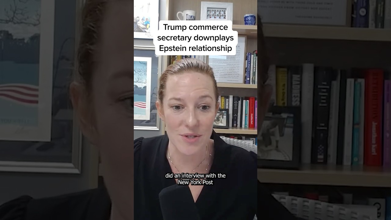 Trump commerce secretary downplays Epstein relationship