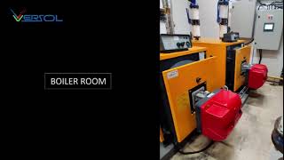 VERSOL Centralized Hot Water System with Boiler