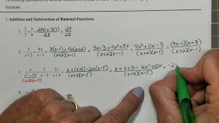 Precalculus BC Unit 3 Notes 1   Simplifying Rational Functions