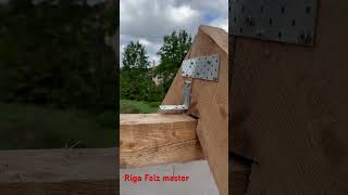 Исправляем крышу! Рига. Жесткое крепление стропил!