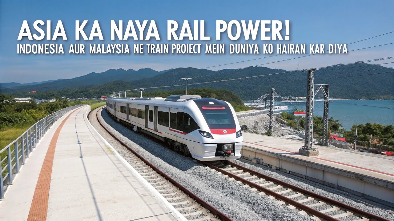 Asia Kuasa Rel Baharu! Indonesia dan Malaysia Kejutkan Dunia dengan Projek Kereta Api Mega