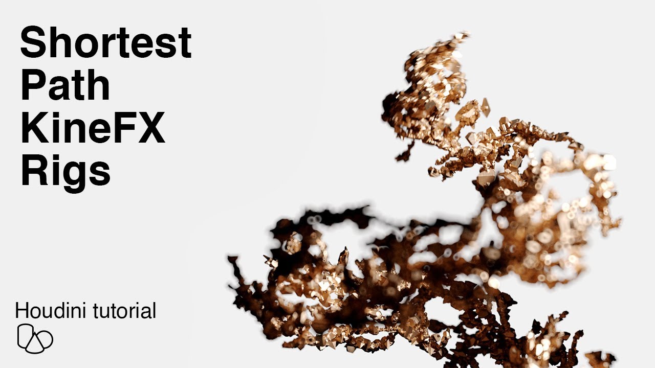 Shortest Path KineFX Rigs - Houdini Tutorial