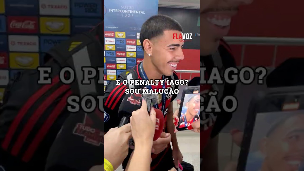 IAGO GELADO MALUCÃO - FLAMENGO BI MUNDIAL
