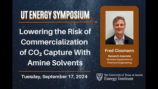Lowering the Risk of Commercialization of CO2 Capture With Amine Solvents
