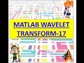 MATLAB WAVELET TRANSFORM-17 (IN HINDI)