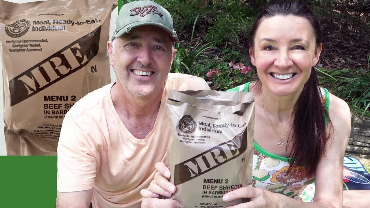MRE Beef Shredded In Barbecue Sauce Taste Test