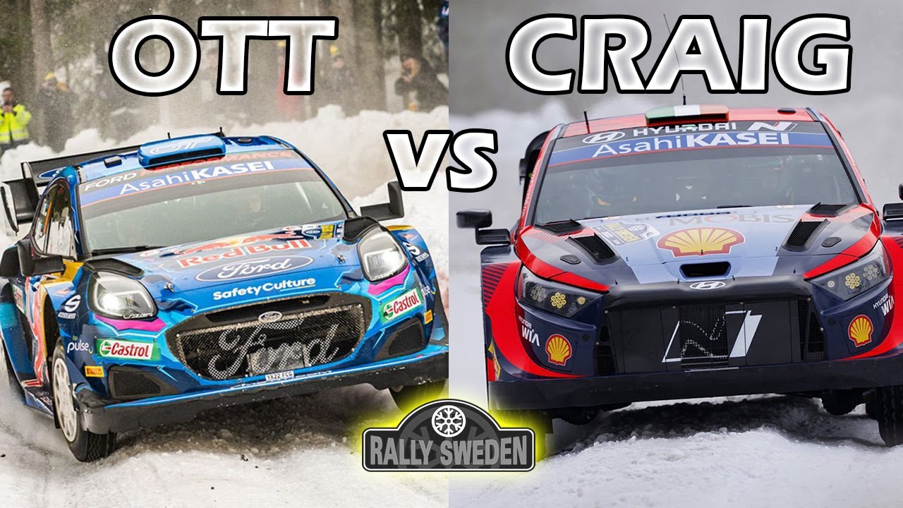 Rally Sweden 2023 : Tänak vs Breen