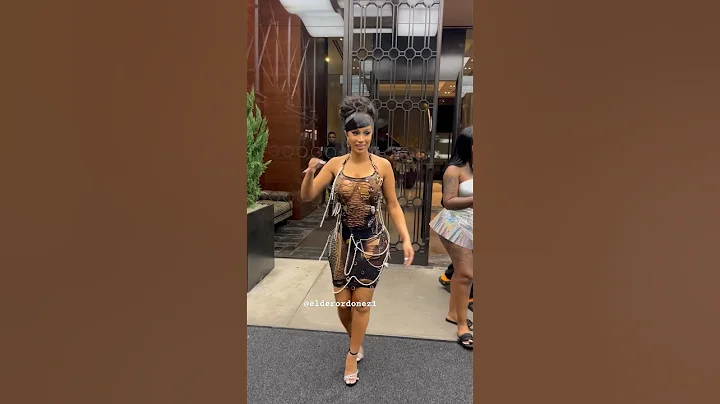 Cardi B looking 🔥 🔥 ready to Party while out in New York City #nyc #newyork