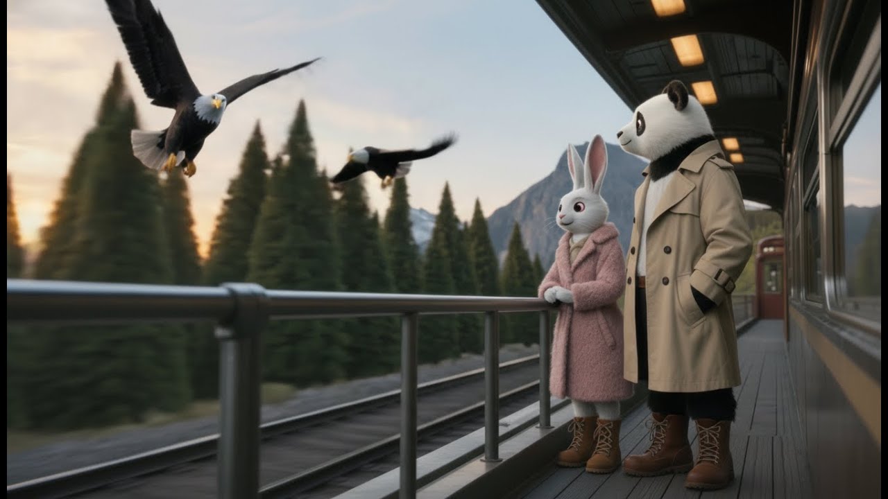 Milo Panda’s Quiet Train Ride Turned Into a Cinematic Journey
