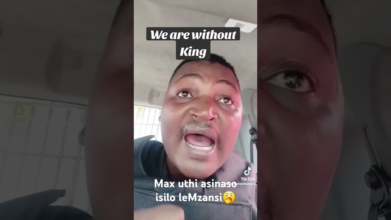 Isuse umsindo video ka Max Makhanya egxeka isilo u King Misuzulu Ka Zwelithini 