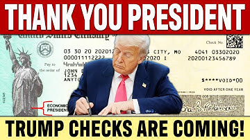 BEDANKT TRUMP! Update over de stimuleringscheque van $ 2.000 | Miljoenen zijn GESCHOKT!