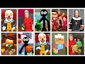 Caught Scene Battle - Neighbor Clown🤡+Neighbor Granny🧓+Neighbor Secret Family+Neighbor Nun &amp; More