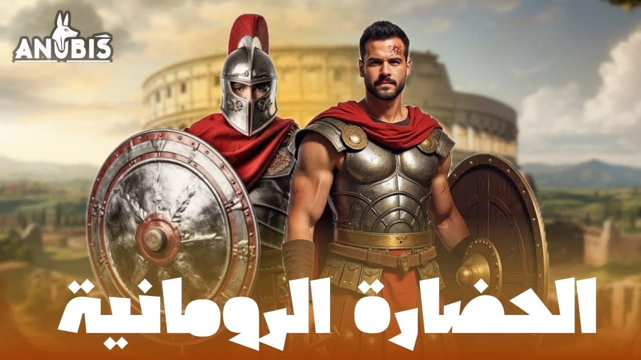 حل اسئله الحضارة الرومانيه كتاب الامتحان 2026  تاريخ أولى ثانوي - الترم التاني